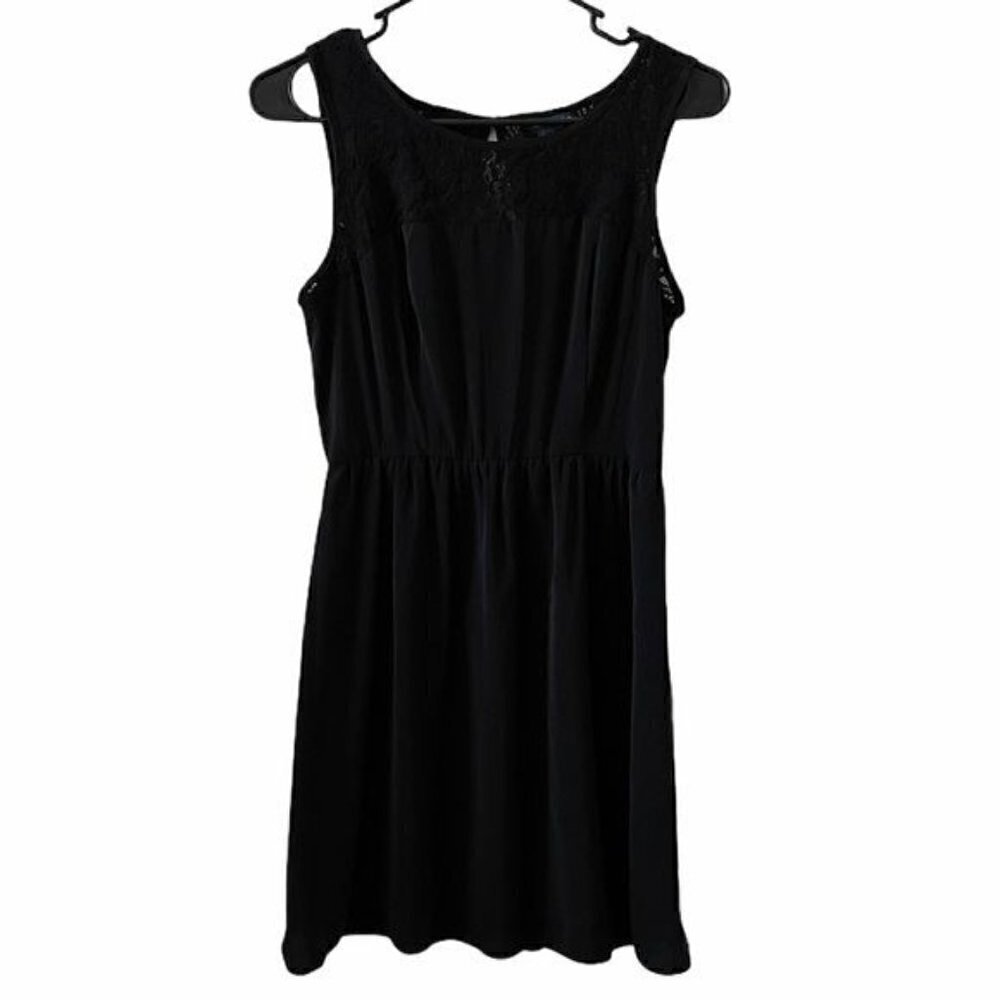 American Eagle Black Dress with Lace